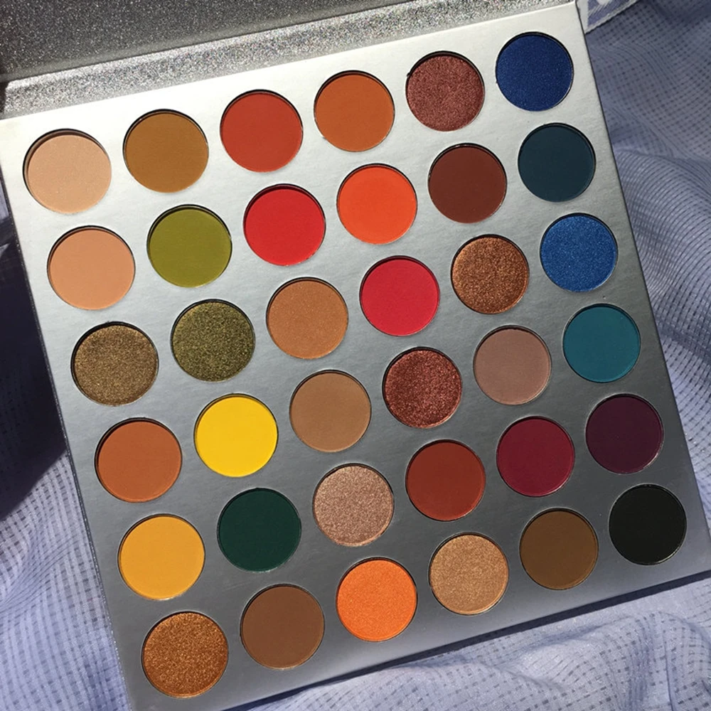 Красота глазурованная палитра для макияжа Новые 36 оттенков тени век Макияж