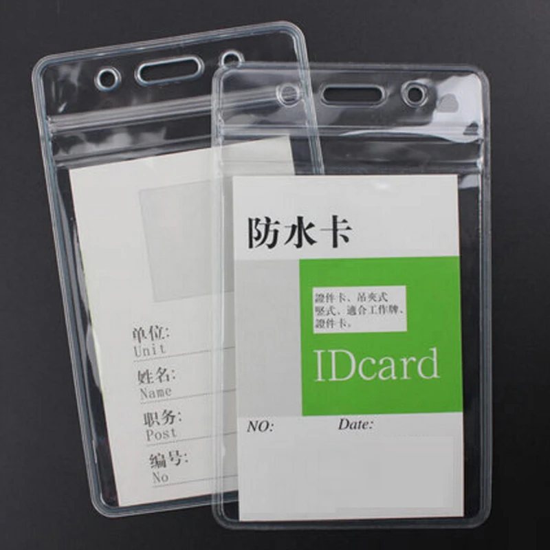 20 шт. держатели для ID карт в вертикальном стиле|card badge holder|badge holderid card holder |