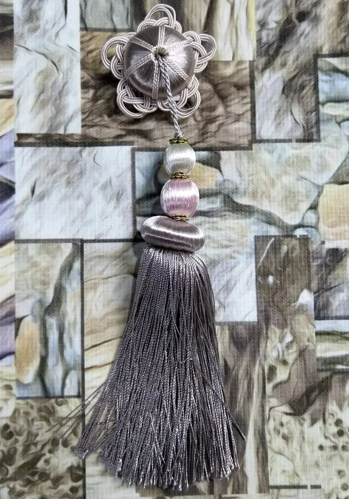 Light Pink 11 цветов, декоративные, евро кисточки, маленькие, высокое качество, кисточки, капли, занавески для дивана, двери, ключ, текстильные аксессуары, длина, по штучной цене - Цвет: Light Pink