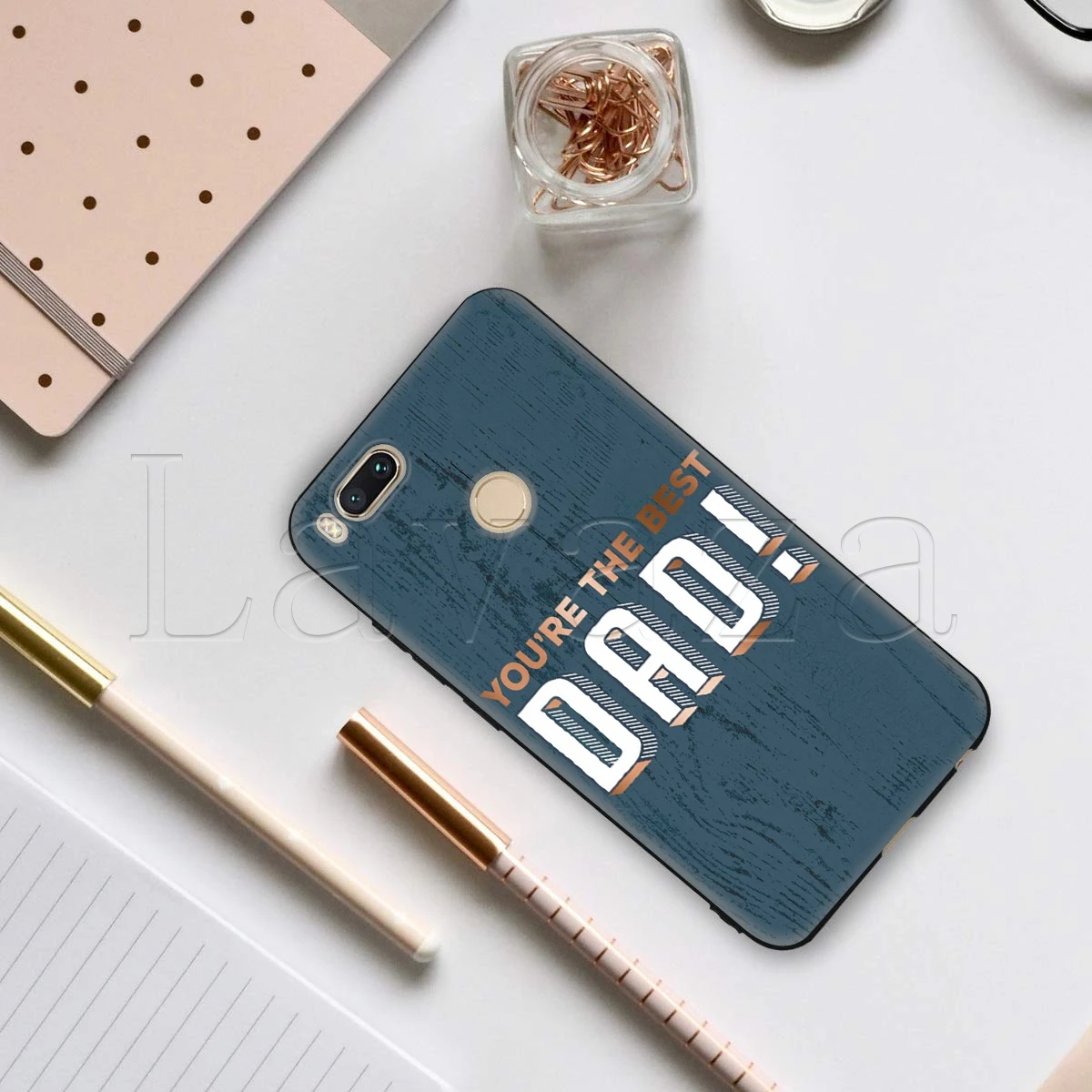 Силиконовый чехол Lavaza Best Dad для Xiaomi Redmi Note 4 4X 4A 5 5A 6 6a 7 8 Pro Go Prime Plus | Мобильные
