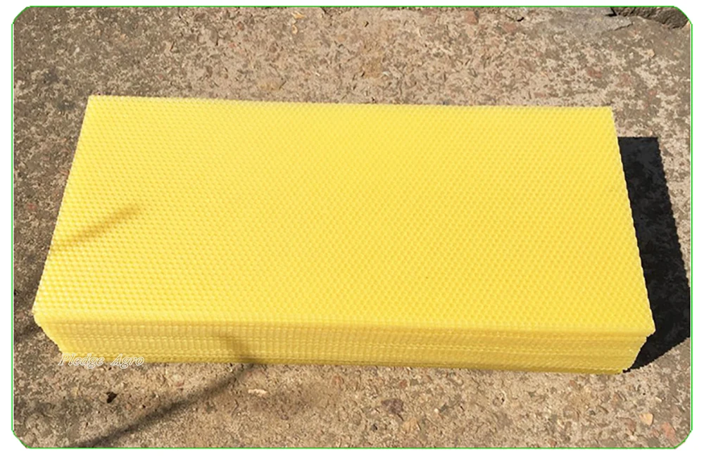 20шт лист основания из пчелиного воска пчелиный воск Apicultura Cera Apiculture Outils ансамбль коврик Riel Apicole пчелиный ульи инструменты оборудование