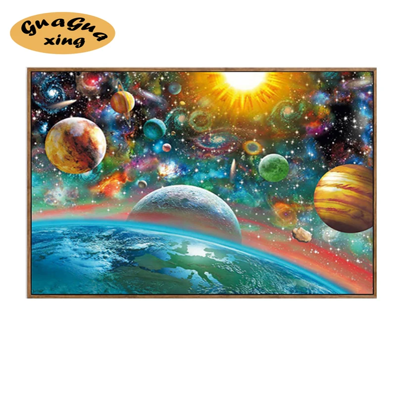 Полноформатная Алмазная 5D картина из смолы вышивка крестиком таинственное