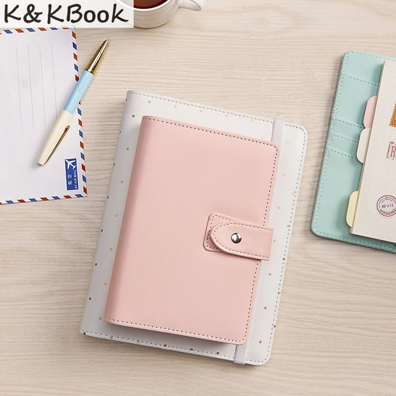 K &amp KBOOK KK010 блокнот с макаронами на спирали А5 А6 записная книжка из искусственной