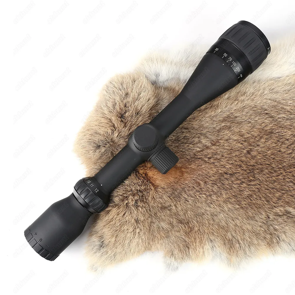 ZOS 3 12x40 AO Mil Dot Reticle Riflescope Классический тактический оружейный оптический прицел для