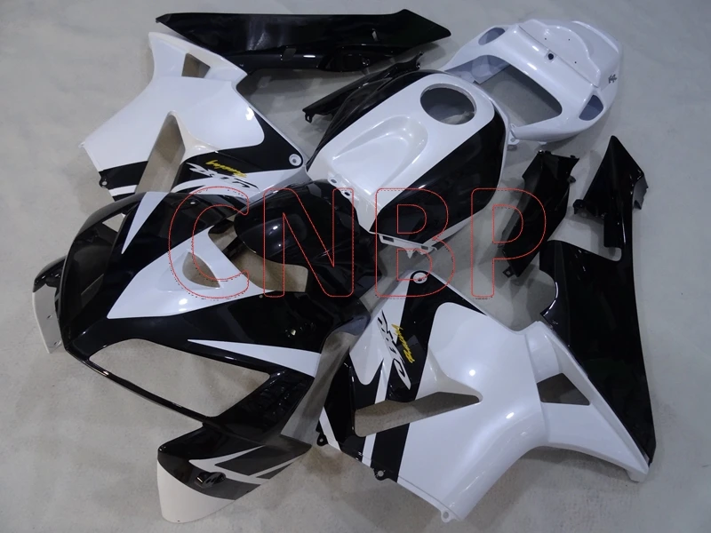 Обтекатели CBR 600 RR 2005 - 2006 Черно-белые для Honda CBR600RR Abs Fairing CBR600 05 без покраски.