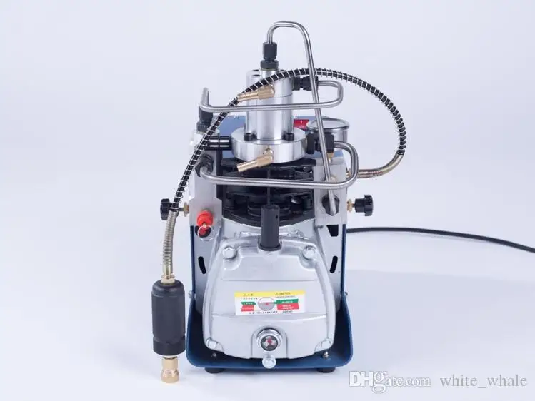 Регулируемый авто-стоп 4500PSI 300 бар 220 В Электрический воздушный компрессор высокого давления с водяным охлаждением