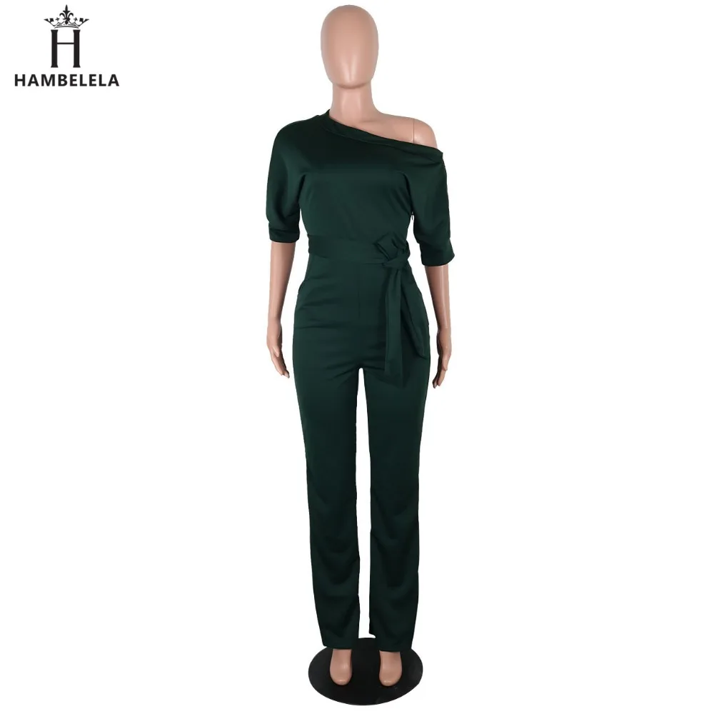Hbll idress Лето Комбинезоны для женщин для, женская обувь с открытыми плечами Комбинезоны для малышек Для женщин S комбинезон длинные Брюки для девочек элегантные вечерние пикантные Bodycon комбинезон