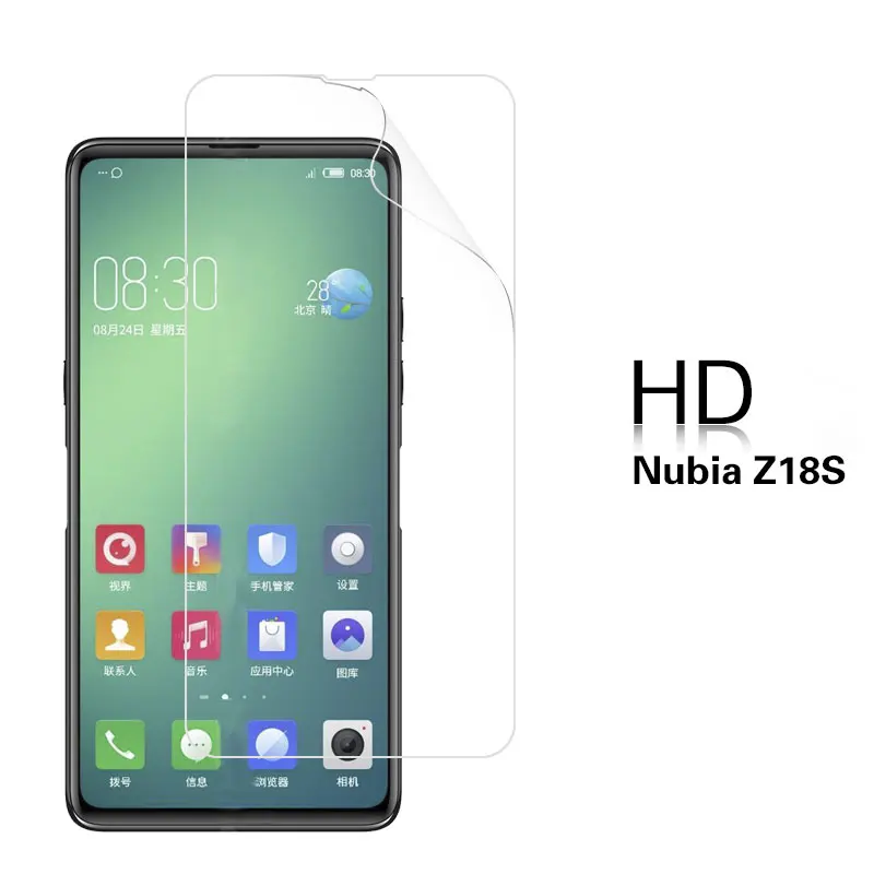 Передняя ЖК HD прозрачный глянцевый пленка для ZTE Nubia Z18 Mini Z18S Антибликовая матовая