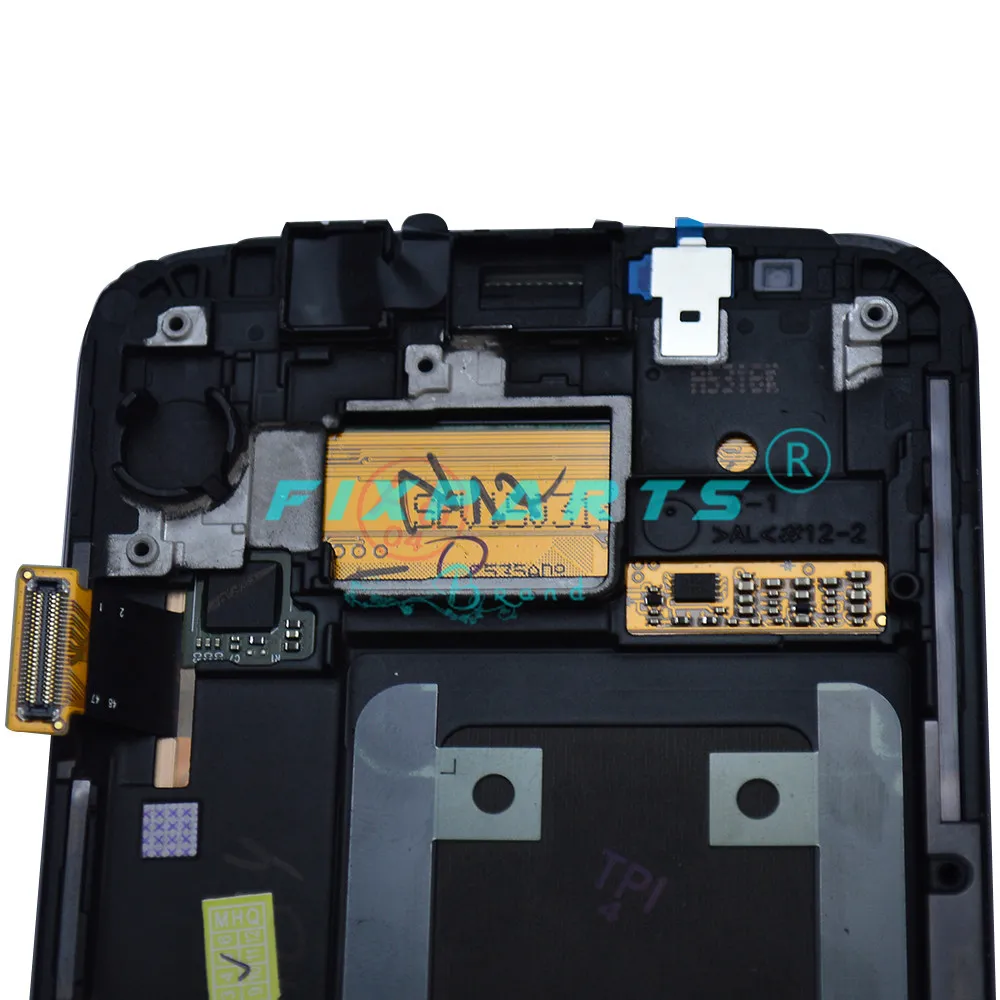 5.1для samsung Galaxy S6 Edge lcd G925 G925F SM-G925F дисплей кодирующий преобразователь сенсорного экрана в сборе с рамкой для samsung S6 Edge lcd
