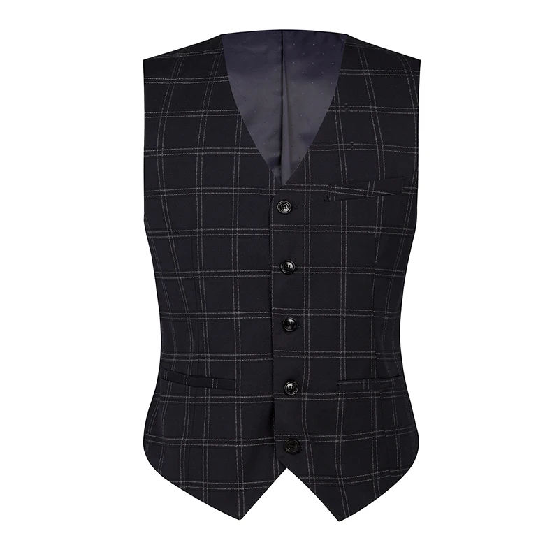 Костюм мужской из 3 предметов с принтом в клетку | Мужская одежда