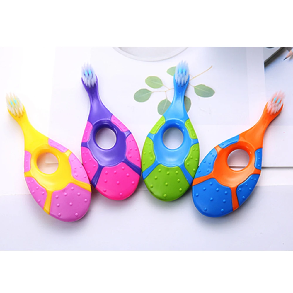 Детский комплект из 2 предметов Мягкая Щетина зубная щетка Мультфильм уход за