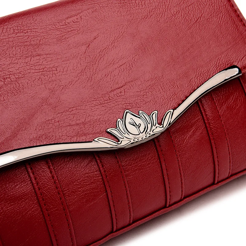 2 шт./компл. Для женщин Сумки из искусственной кожи сумки на плечо + цветочные