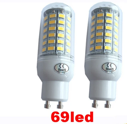 5X Светодиодная лампа GU10 светодиодный 5730 24 36 48 Светодиодный 56 69 4 Вт 5 7 9W10W ампула 220