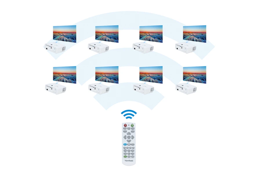 ViewSonic PX700HD 1920x1080 Разрешение 3500 ANSI люмен 1,5-1,65 Проекционное отношение проектор DLP проектор Full HD видео домашний кинотеатр