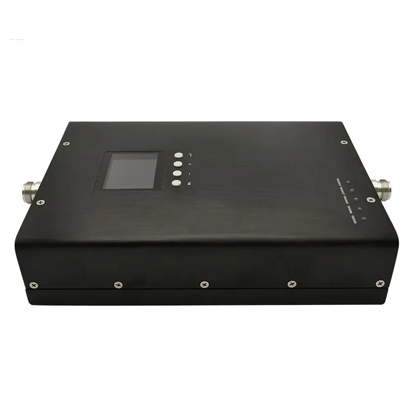 

Lintratek Five Band Mobile Signal Repeater GSM 900 UMTS 2100 LTE 1800 2600 B20 800mhz Cellular Signal Booster Amplifier S41
