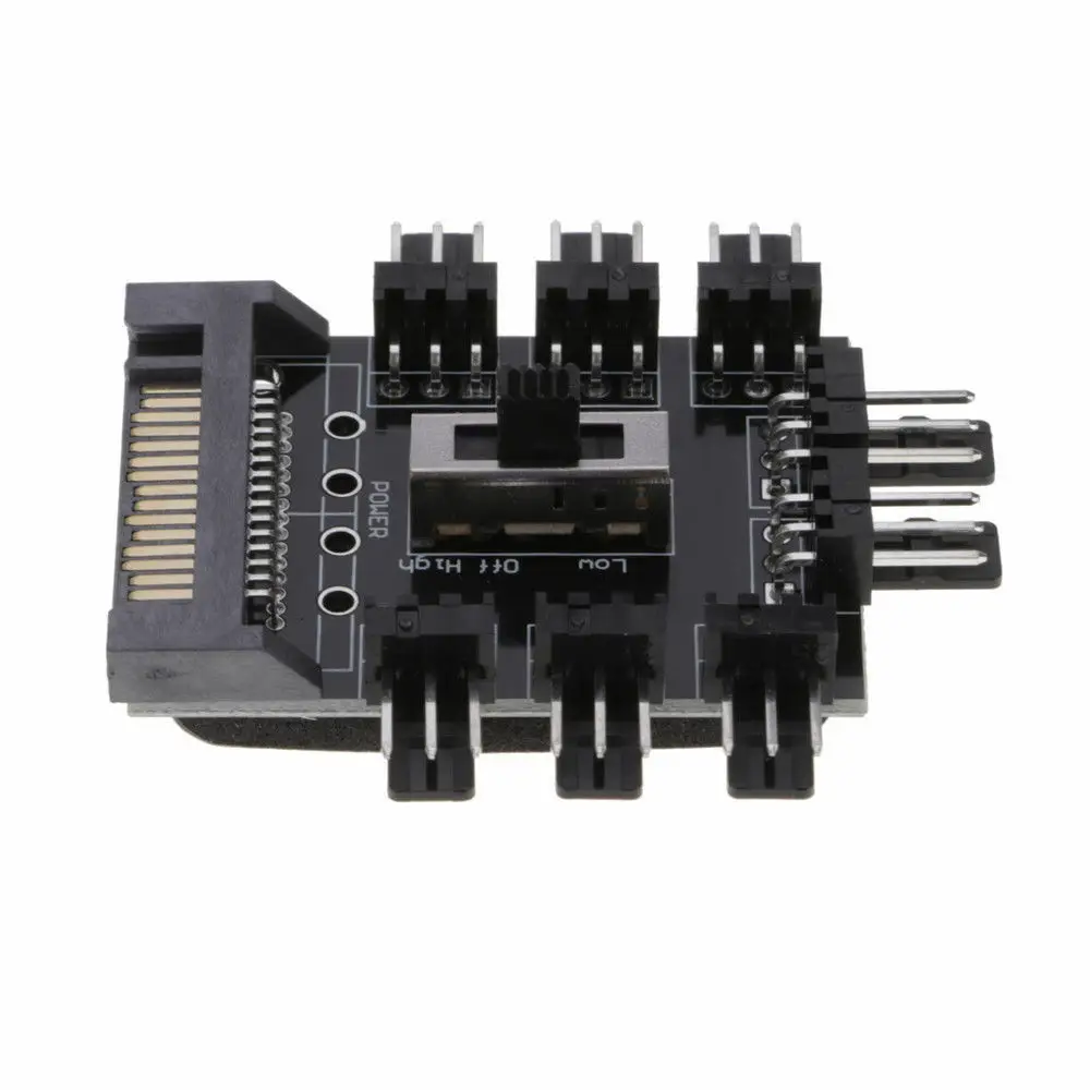 От 1 до 8 канальный концентратор 12V Поддержка SATA Питание сплиттер адаптер шт