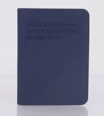 Navy Blue Новинка, чехлы для паспорта, держатель для паспорта, сумки для ID, банковских карт, визитница, чехлы для мужчин и женщин, аксессуары для путешествий, сплошной цвет - Цвет: Navy Blue