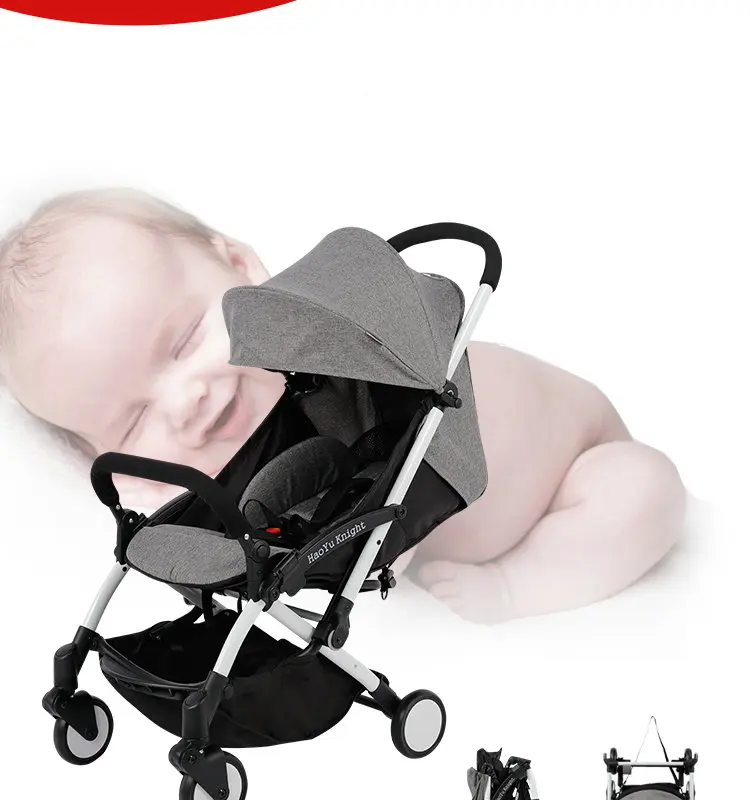 Wisesonle Carrinho De Bebe легкая коляска, быстрая Складная коляска, детские коляски из алюминиевого сплава
