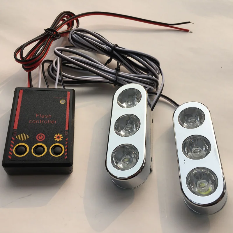 Светодиодная вспышка высокой мощности с Дневной светильник автомобиль мотоцикл