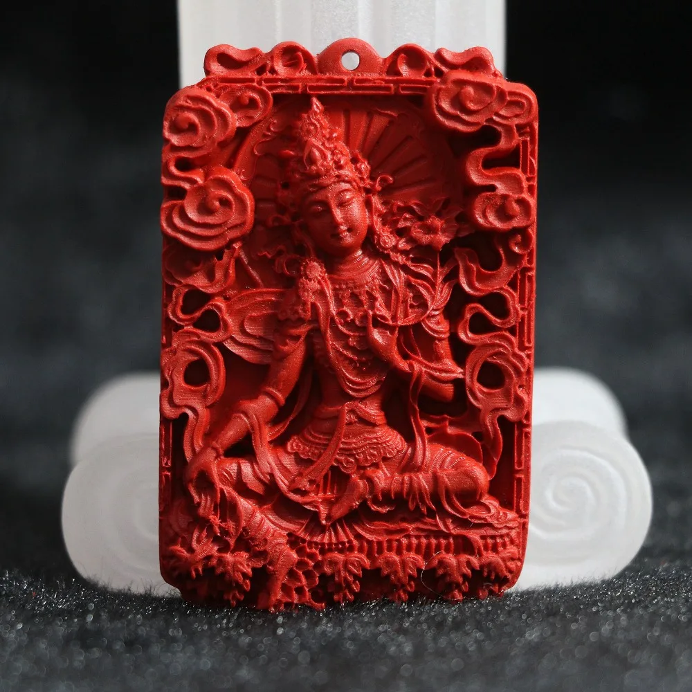 High Quality synthetic red cinnabar carved pictures blessing Lucky Pendants free shipping hot sale diy jewelry B813|jewelry sign|jewelry gift boxes