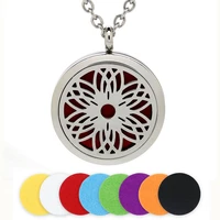 bofee car aromatherapy diffuser perfume necklace pendant locket 316l stainless steel essential oil jewelry travel fashion gfit