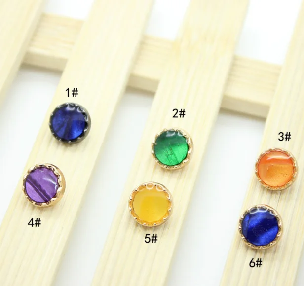 Высококачественная Новая Металлическая масляная рубашка пряжка для кардигана