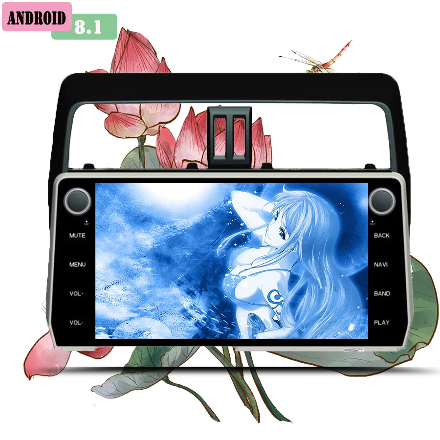 Восьмиядерный Android 10 0 Авторадио автомобильный dvd cd плеер gps ГЛОНАСС монитор