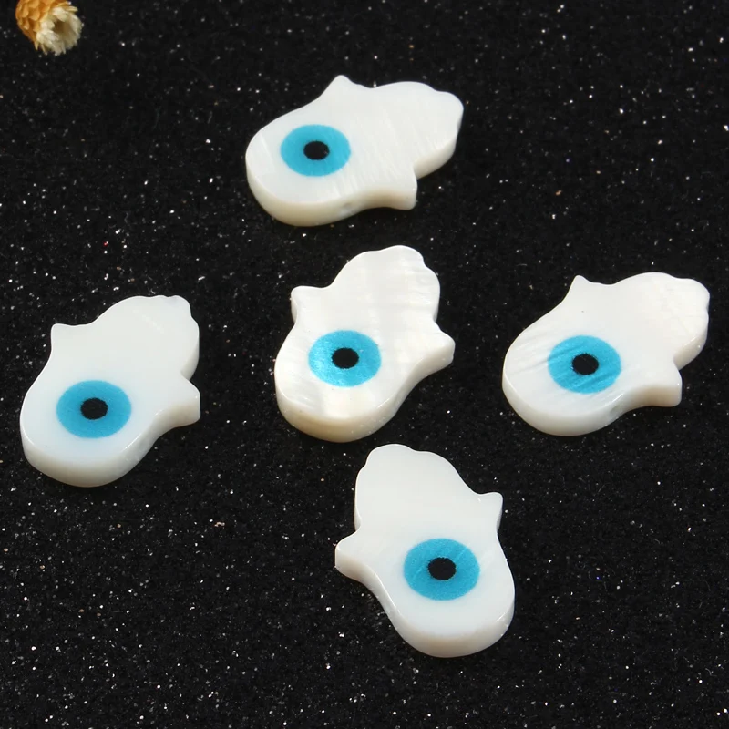 2 шт. сглаза хамса руки перламутр натуральный В виде ракушки Поиск браслет из