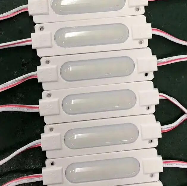 Впрыск COB Светодиодный модуль лампы DC12V 2 W COB IP65 водонепроницаемый светодиодный задний фонарь подсветка светодиодный модуль знак светодиодный свет