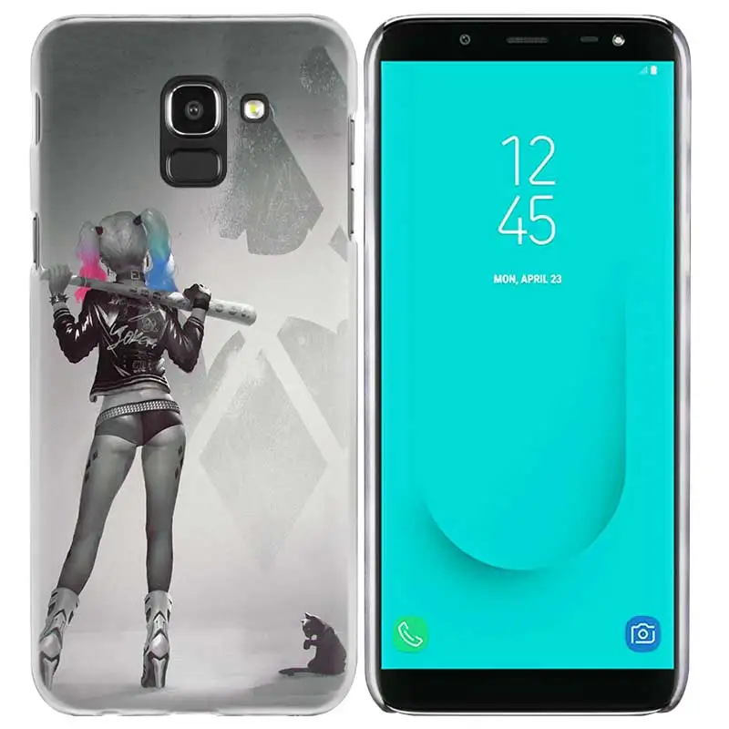 Жесткий пластиковый чехол-накладка для samsung Galaxy J2 J3 J4 J5 J6 J7 J8 Prime Plus Harley Quinn Suicide Squad Shell