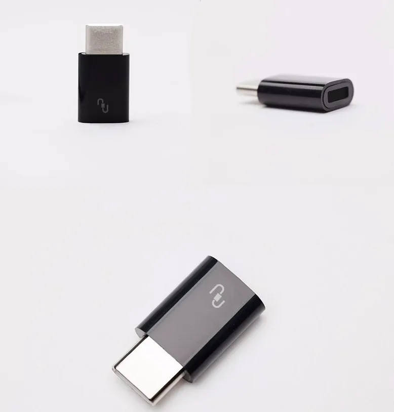 Xiaomi usb type-C адаптер Micro USB для USB 3,1 type c type C Мужской кабель конвертер соединитель быстрое зарядное устройство