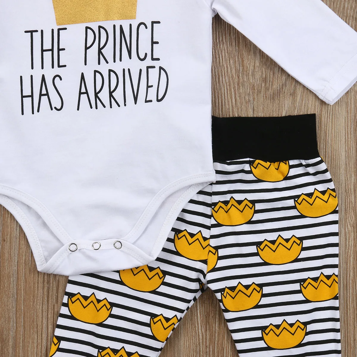 Комплект одежды из 3 предметов для маленьких мальчиков комбинезон с принтом и