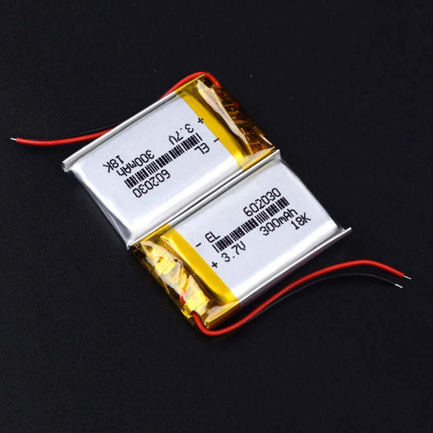 300mAh 602030 3,7 V литий-полимерный аккумулятор bloody r8 мышь dvr advocam-fd8 profi red