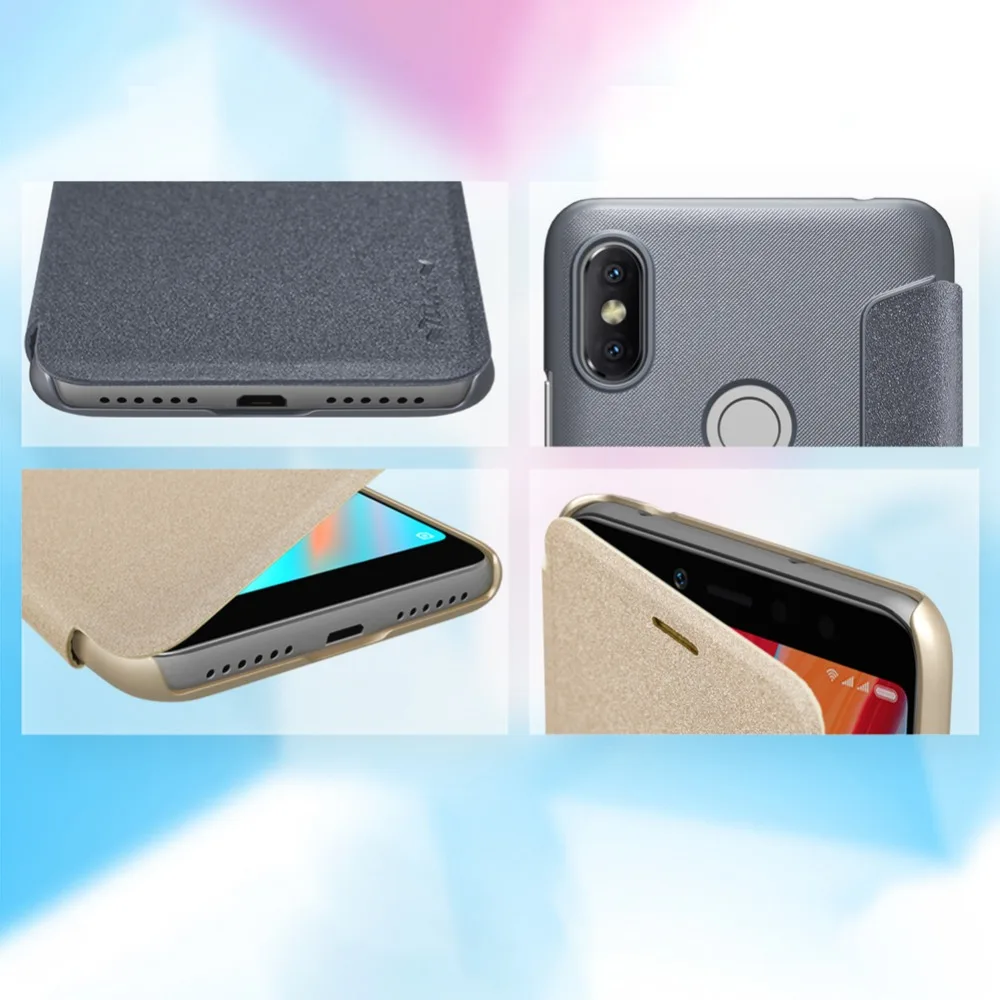 Оригинальный NILLKIN Sparkle Флип кожаный телефон чехлы для Xiaomi redmi Y2 чехол S2 случае |