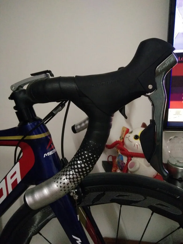 Ciclovation передовая дорожная велосипедная лента на руль с кожаным сенсорным сплавом серия гоночная лента для велосипеда выцветает цвет умный гель и бар конец
