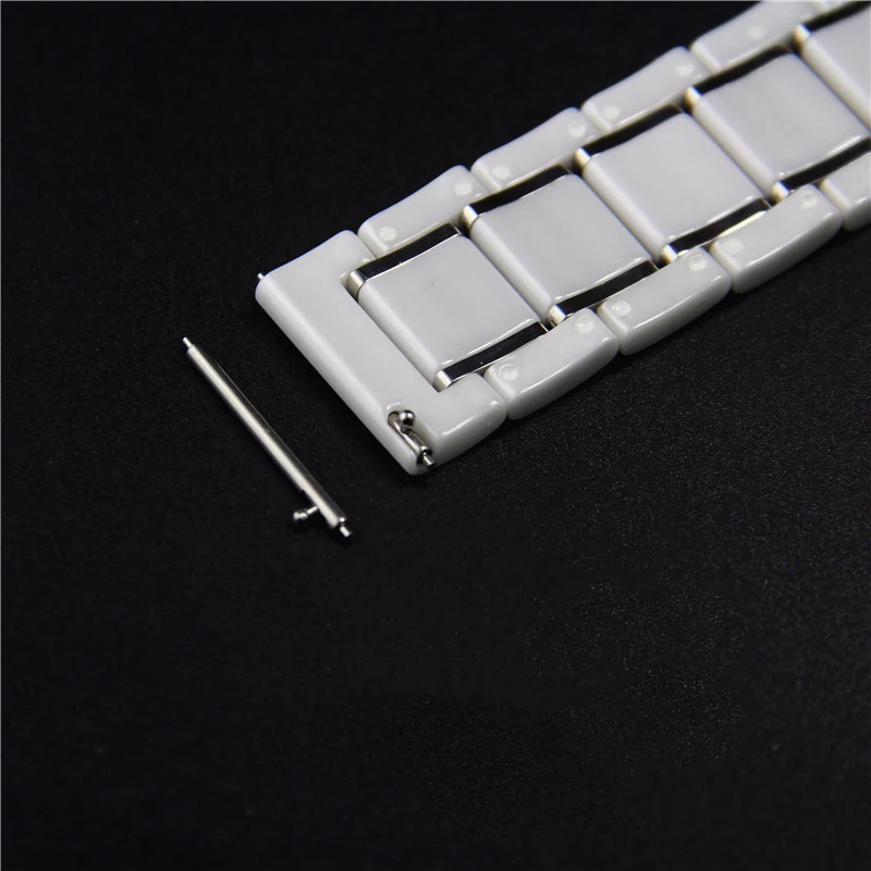 Керамический ремешок для Samsung Galaxy Active 46/42 часы Band Amazfit Pace/Stratos 2/Bip Smart Watch высокого качества