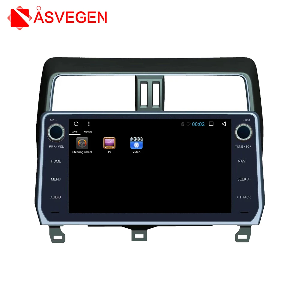 Asvegen 10 дюймов 2din Android 7 1 HD Восьмиядерный автомобильный навигатор стерео