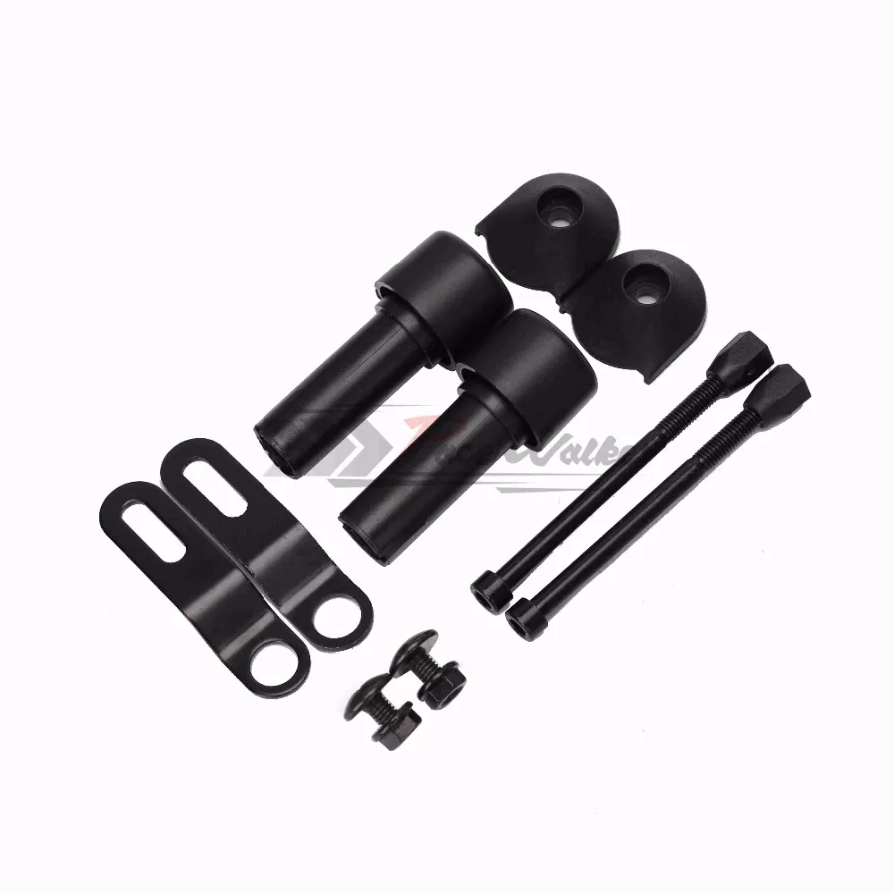 Универсальная черная мотоциклетная ручная защита от ветра для мотокросса