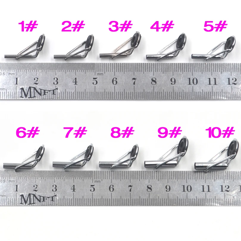 Набор для ремонта удочки MNFT 80 шт./кор. size1 10 # набор самостоятельной сборки колец