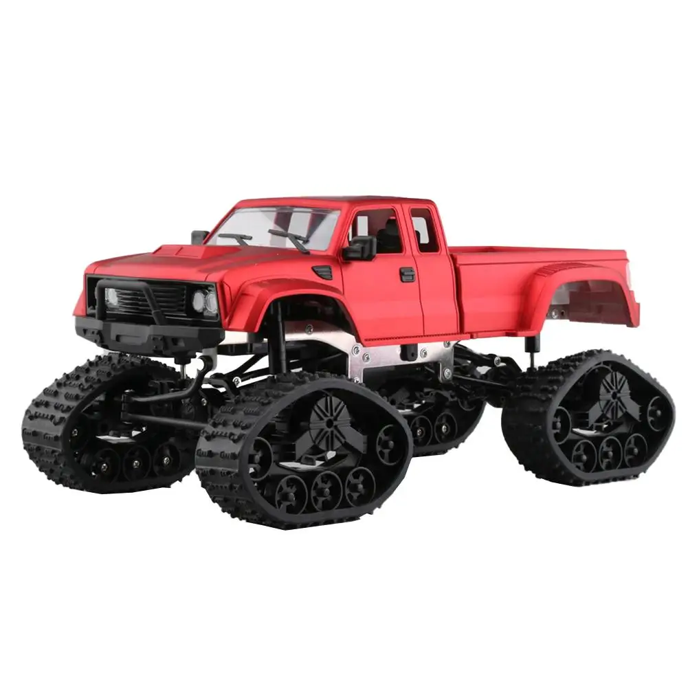 Red snow tire FY002 пикап 1:16 с дистанционным управлением Грузовик пикап скалолазание автомобиль багги детские игрушки 4x4 двойные двигатели Bigfoot автомобиль - Цвет: Red snow tire