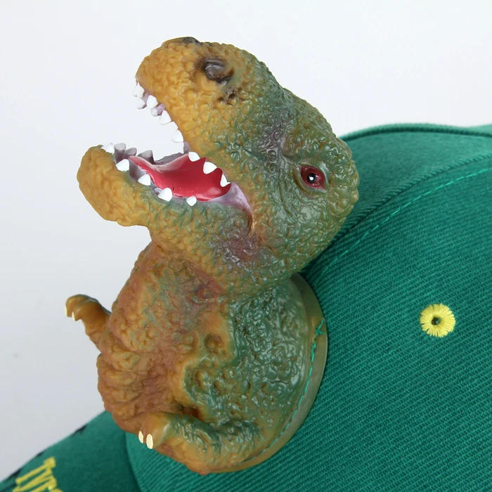 2018 creative three-dimensional animal Tyrannosaurus adult amusement park baseball cap dinosaur parent-child baby | Детская одежда и