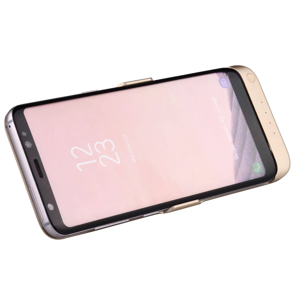 

6500mah power cover for Samsung Galaxy S8 Plus Phone Power Bank External Backup Battery Charger Case for S8 5500mAh Power Case