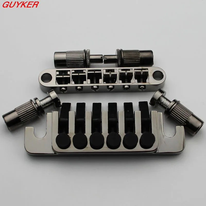 Электрогитара с винтажным замком BM003 + винтажная Дымчатая TP 6 хвостовая гитара|guitar