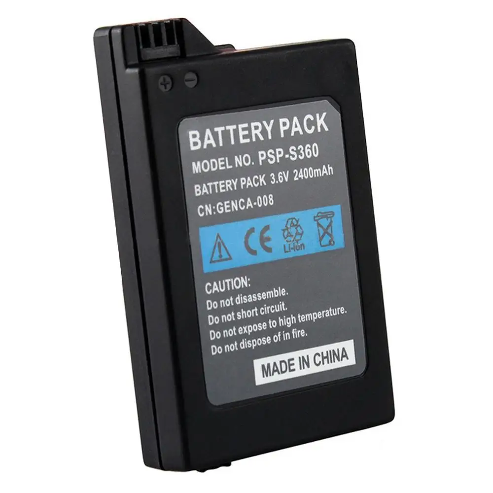 Аккумулятор 2400mAh для SONY Lite psp 2th psp-2000 psp-3000 psp-3004 Silm psp-S110