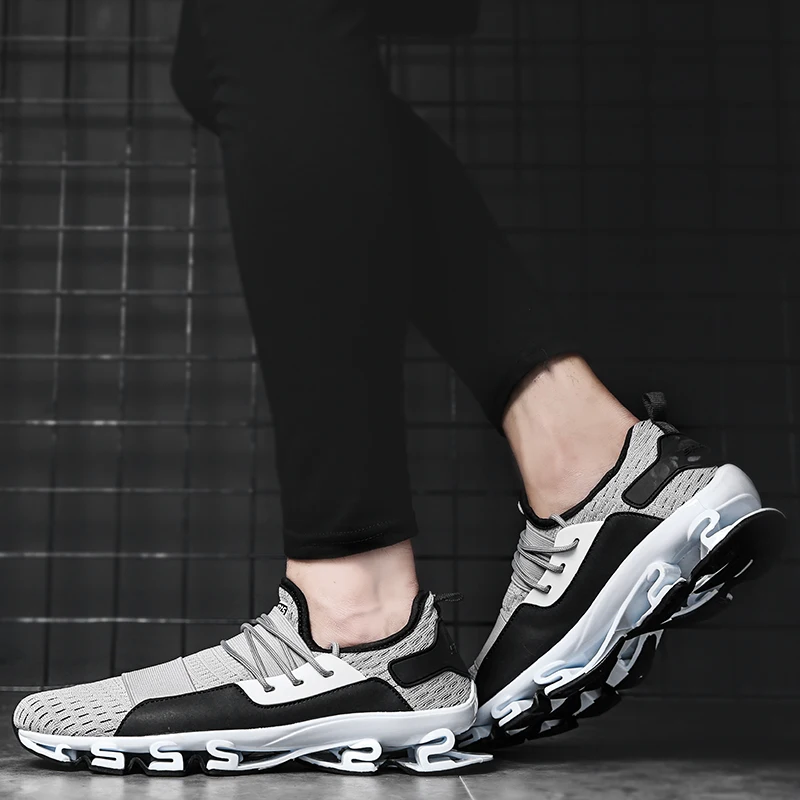 Осенние Новые обувь blade мужская shock впитывающие ботинки спортивная мужские