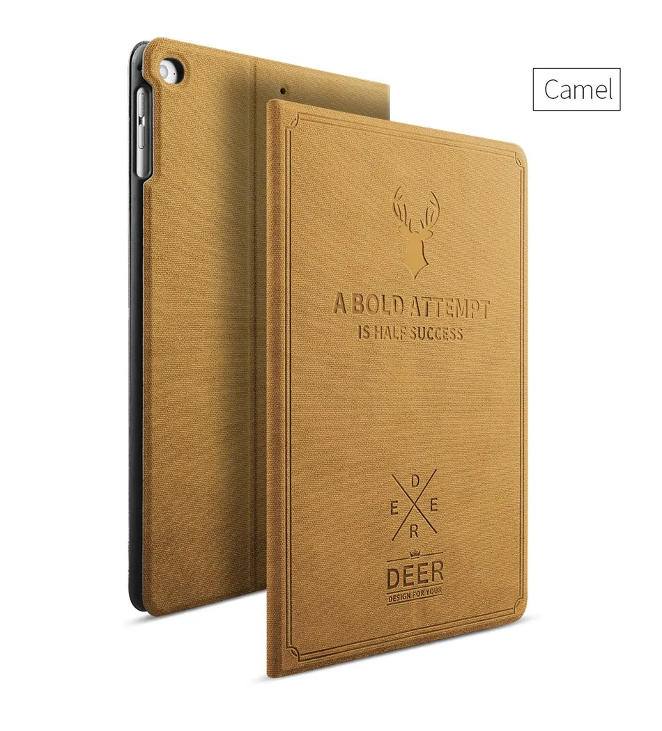 Caseier подставки в стиле ретро защитный чехол для IPad Air 1 2 чехол Роскошный PU Funda для Ipad Mini 1 2 3 Smart Sleep Coque Carcasa чехлы
