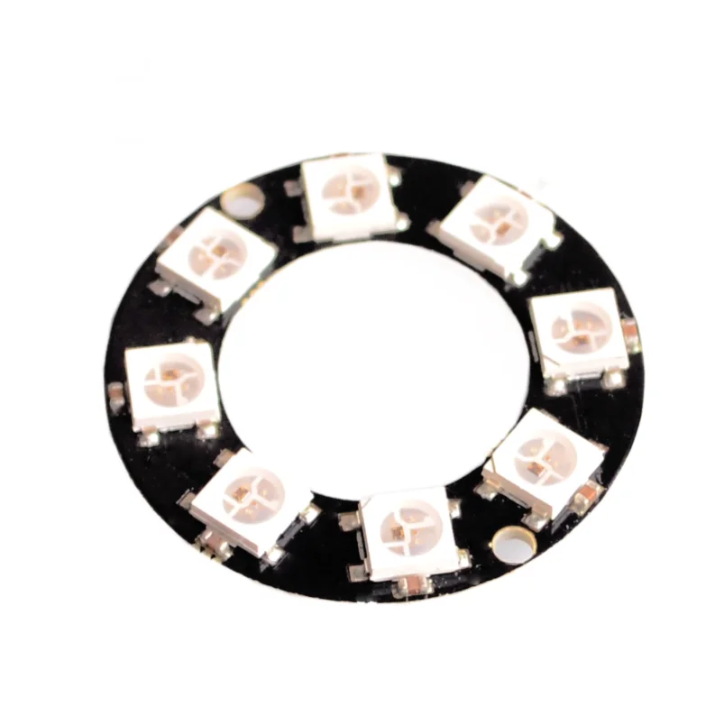 WS2812 8 битное RGB Светодиодное кольцо 5050 встроенный драйвер точно|light up novelty toys|light
