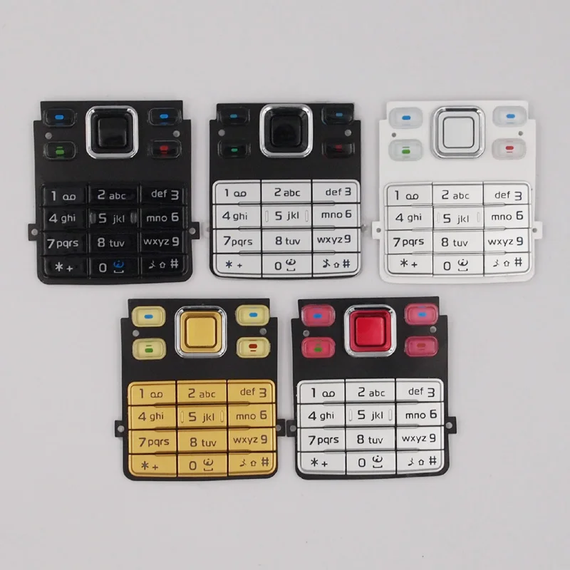 Новые английские кнопки клавиатуры BaanSam для Nokia 6300 запасные части|button replacement|nokia