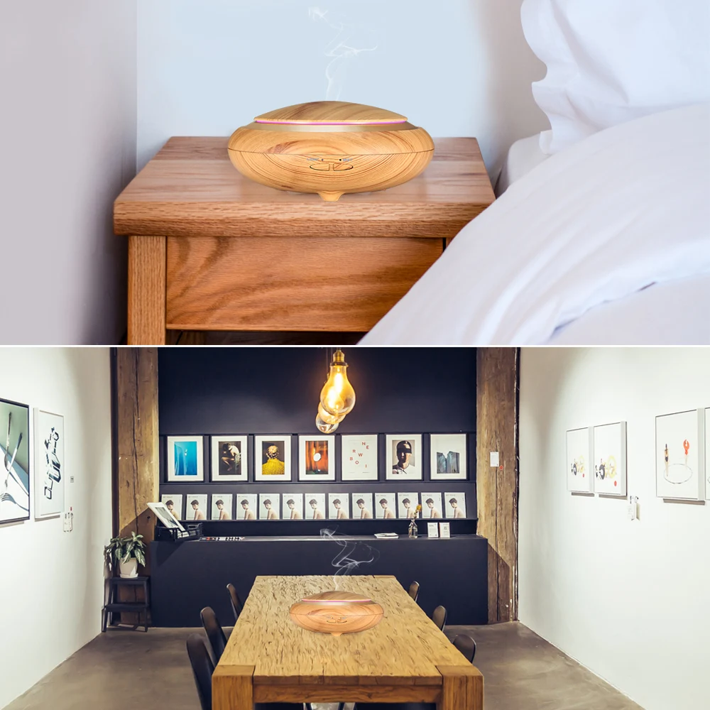 150 мл ароматерапия диффузор древесина эфирное масло ультразвуковой холодный