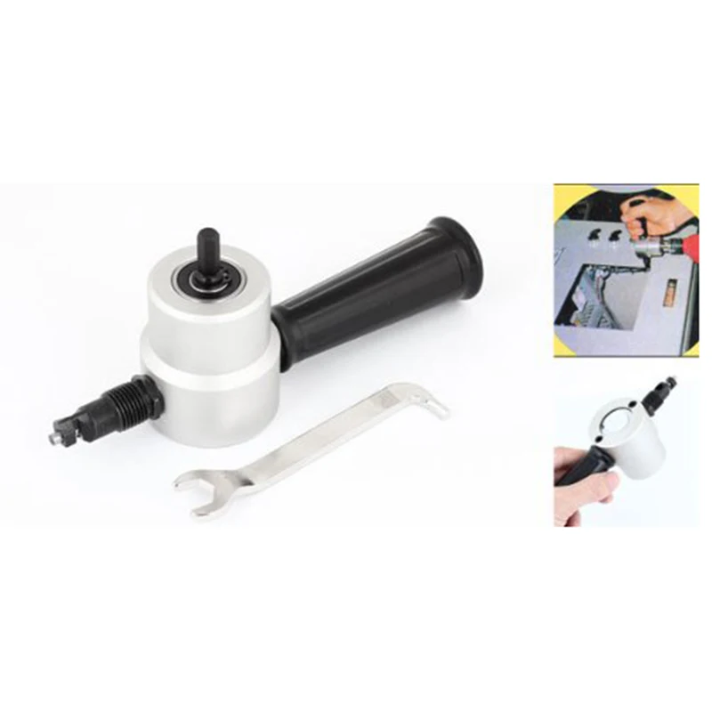 2017 NEW Nibbler Double Head Metal Sheet Cutter Curve Plate Open Hole Drill Tool Accessories | Инструменты